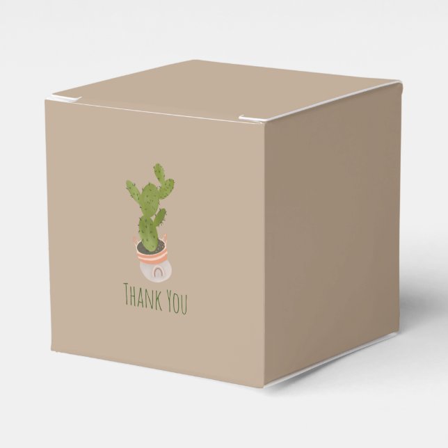 Caja Para Regalos Cactus Plant Rainbow Basket Hand (Costado Anverso)