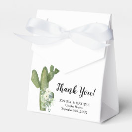 Caja Para Regalos Cactus White Flowers Pampas Grass Fiesta