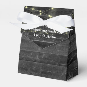 Caja Para Regalos Cadena De Luz boda En Madera