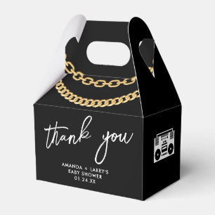 Caja Para Regalos Cadena de oro Cuban Link favor de Hip Hop