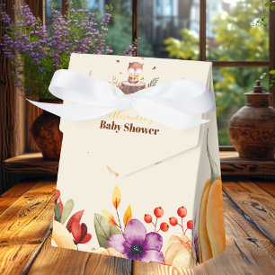 Caja Para Regalos Caer enamorada del bebé Woodland Baby Shower