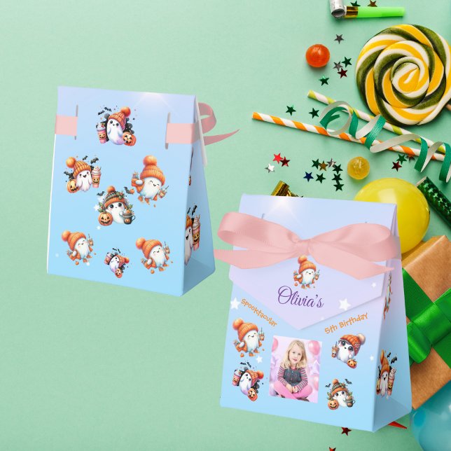 Caja Para Regalos Café Lover Ghost Favor Box para niños Fiesta (Subido por el creador)