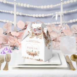 Caja Para Regalos Caída en el amor Pumpkin Wildflower corazón Baby S