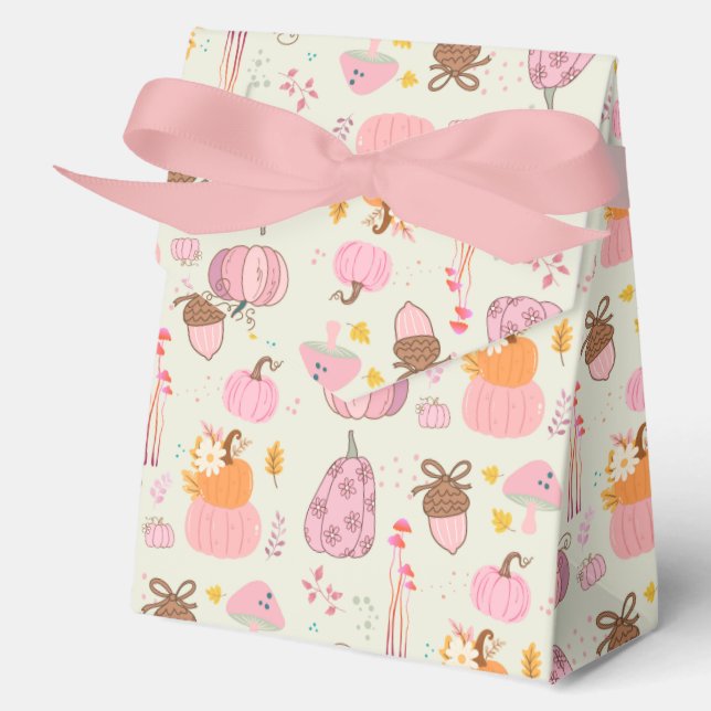 Caja Para Regalos Caída rosa (Anverso)
