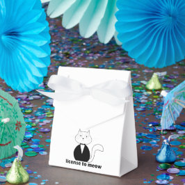 Caja Para Regalos Caixa Cat, License to Meow