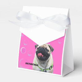 CAJA PARA REGALOS CAIXINHA PRESENTE PET ROSA