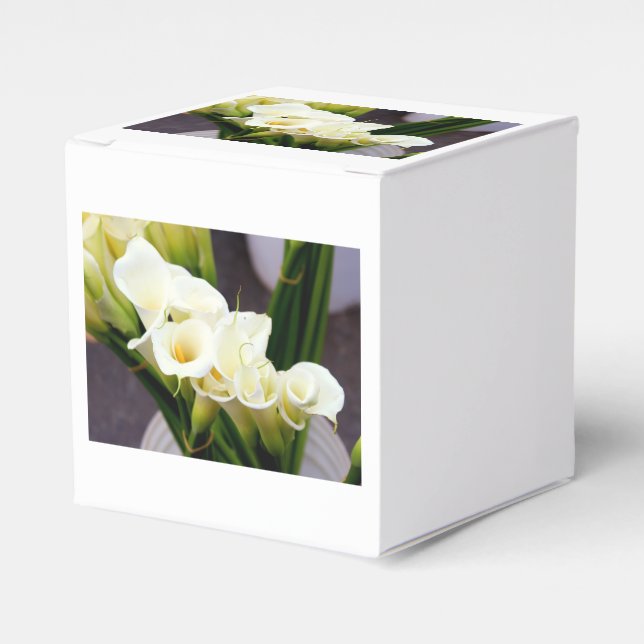 Caja Para Regalos caja de regalos de calla lily (Costado Anverso)
