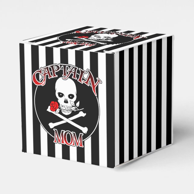 Caja Para Regalos Caja de regalos de Captain Mom (Costado Anverso)