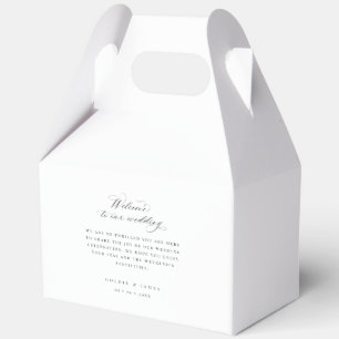 Caja Para Regalos Caja de regalos de hotel de fin de semana de boda