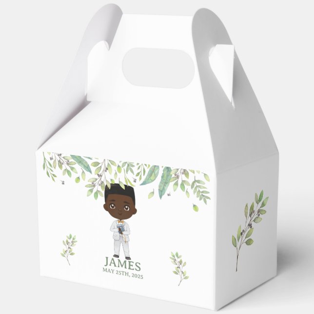 Caja Para Regalos Caja de regalos de Primera Comunión JAMES (Anverso)