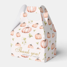 Caja Para Regalos Calabaza Autumn baby ducha Favor Box