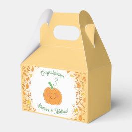 Caja Para Regalos Calabaza Baby Shower Cute Fall Gracias