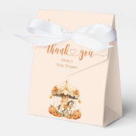 Caja Para Regalos Calabaza de carrusel otoño está en camino