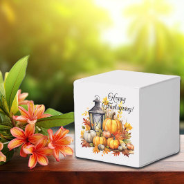 Caja Para Regalos Calabazas Arbol de arce Sale Lámpara Acción de Gra