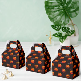 Caja Para Regalos Calabazas de Halloween, Calabazas Naranjas Truco o