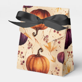 Caja Para Regalos Calabazas de parche de calabaza de Acción de Graci