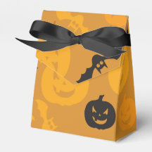 Calabazas y murciélagos de Halloween