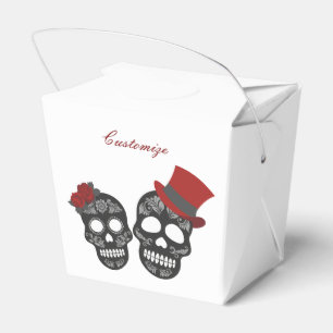 Caja Para Regalos Calaveras negras Duo Thunder_Cove