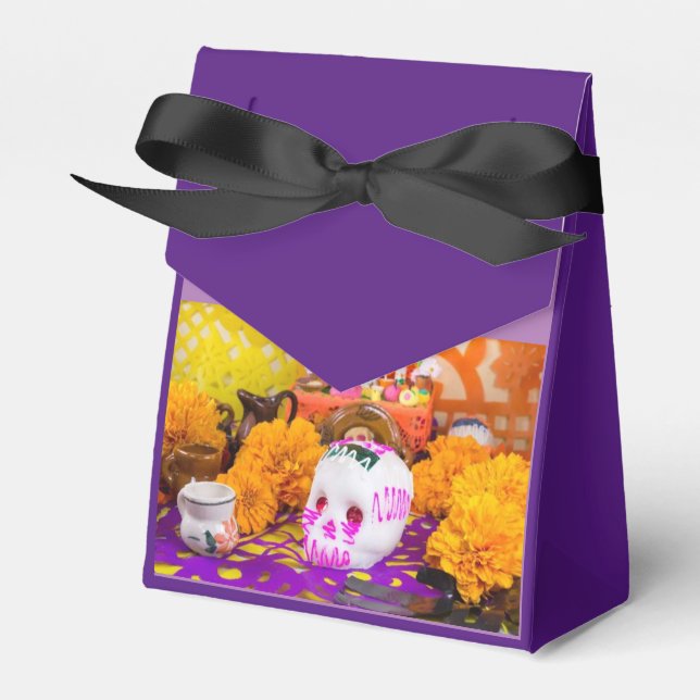 Caja Para Regalos Calaverita Favor Box (Front Side)
