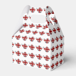 Caja Para Regalos Caldera de té inglesa patriótica de Union Jack