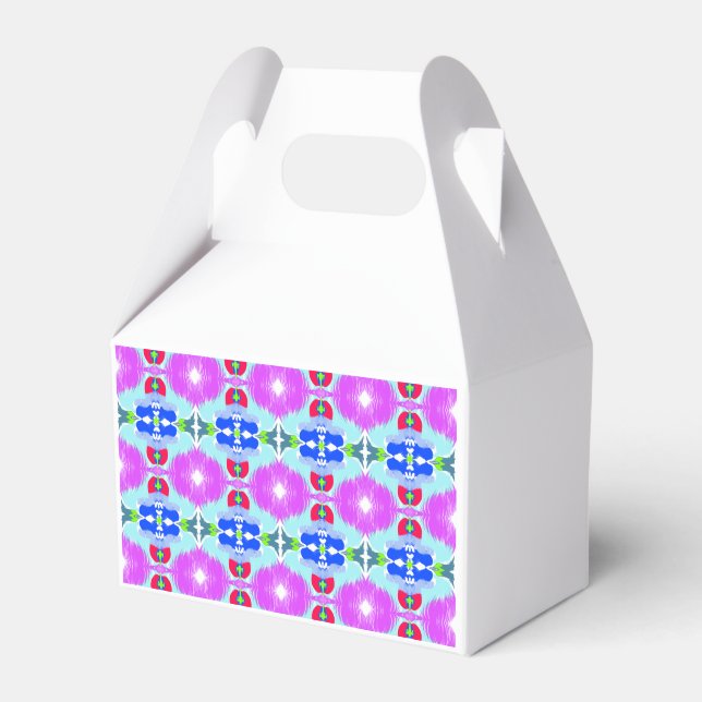 Caja Para Regalos Calidoscopio Flor de Azure (Front Side)