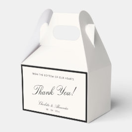 Caja Para Regalos Caligrafía Clásica Boda de Dinero Antiguo