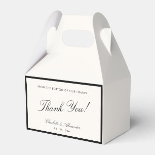 Caja Para Regalos Caligrafía Clásica Boda de Dinero Antiguo