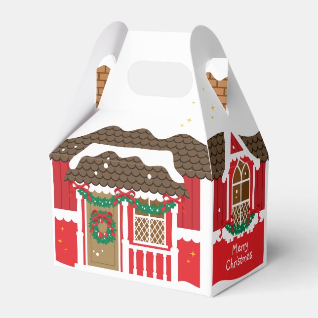 Caja Para Regalos Calle de Celebraciones - Navidad (Front Side)