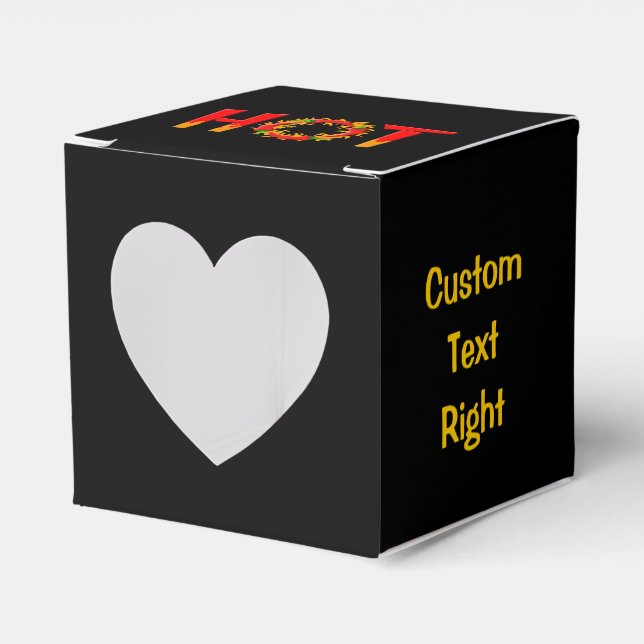 CAJA PARA REGALOS CALOR (Anverso)