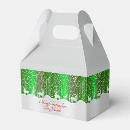 Caja Para Regalos Cambiar el nombre de edición de reno blanco de con