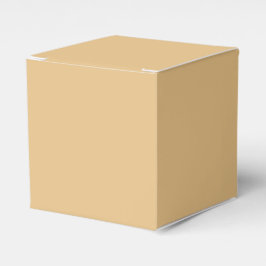 Caja Para Regalos Camel khaki minimalista elegante sólido liso