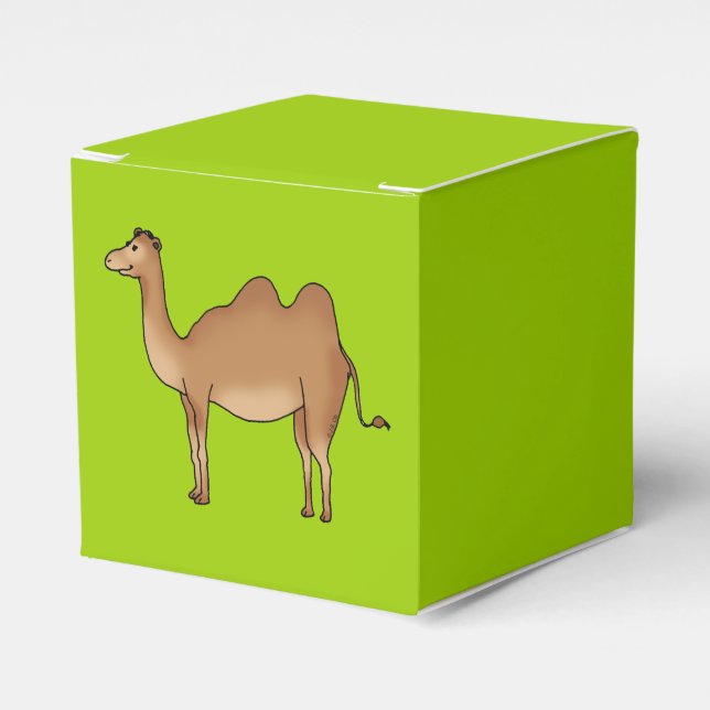 Caja Para Regalos camello lindo (Costado Anverso)