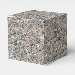 Caja Para Regalos Caminata lateral agregada de cemento de cemento az