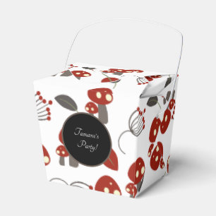 Caja Para Regalos Camino de la Naturaleza de la Madera de los champi