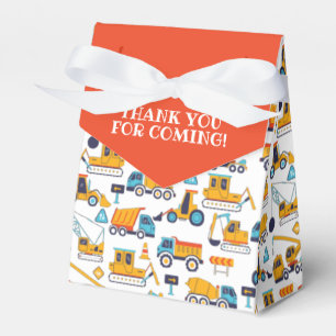 Caja Para Regalos Camión basurero de construcción Cumpleaños Gracias