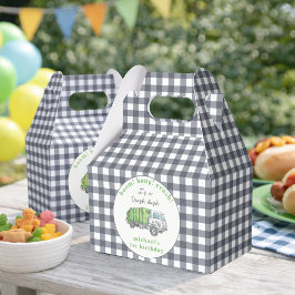 Caja Para Regalos Camión de Basura Cumpleaños Personalizado