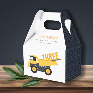 Caja Para Regalos Camión de basurero de construcción para cualquier