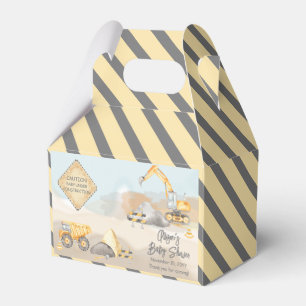 Caja Para Regalos Camión de construcción Baby Shower