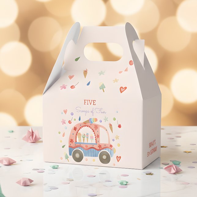 Caja Para Regalos Camión de helados Casuales de divertidos niños cum (Subido por el creador)