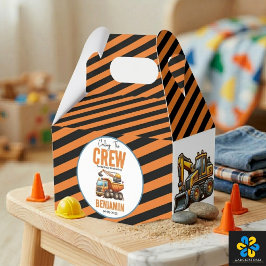 Caja Para Regalos Camión Volquete de la cuadrilla de construcción Cu