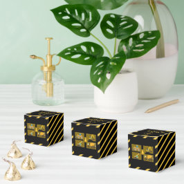 Caja Para Regalos Camiones de Construcción |  Fiesta de Cumpleaños p