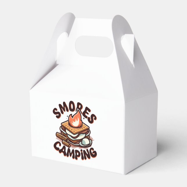 Caja Para Regalos campamento de smores (Front Side)