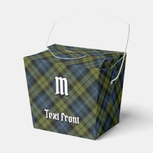 Caja Para Regalos Campbell Tartan Favor Box