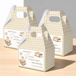 Caja Para Regalos Camping S'more Fun Baby Shower Favor