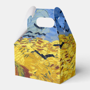 Caja Para Regalos Campos de trigo de Van Gogh pintura impresionista
