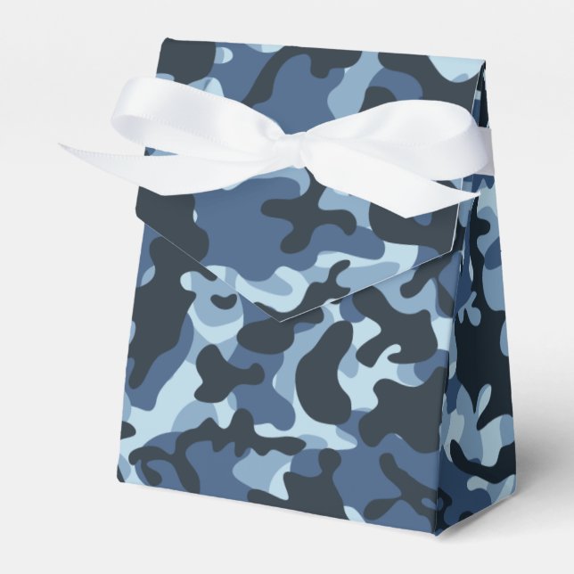 Caja Para Regalos Camuflaje azul (Front Side)