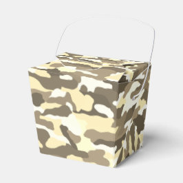 Caja Para Regalos Camuflaje del desierto
