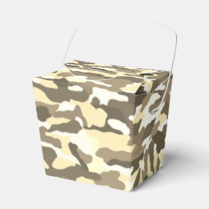 Caja Para Regalos Camuflaje del Desierto