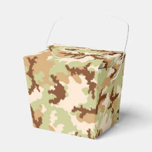 Caja Para Regalos Camuflaje del desierto