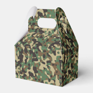 Caja Para Regalos Camuflaje modelado